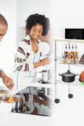 Chrome 3-tier microwave cart with wheels in kitchen
Adjustable kitchen utility cart with chrome finish
Rolling steel storage cart with microwave and shelves
Mobile cart with food and appliances in kitchen setting
Compact kitchen organizer cart with lockable wheels
Easy-to-assemble chrome steel utility cart