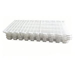 6-Pack Plastic Chicken Slat Floor Mats 47.2" x 19.7" Poultry Coop Flooring Panels for Chickens, Ducks &amp; Farm Use CS12050