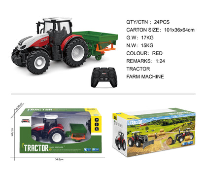 RC Farm & Construction Vehicle Collection – Tractors, Harvesters, Dump Trucks & Farm Playsets (Multiple Models)