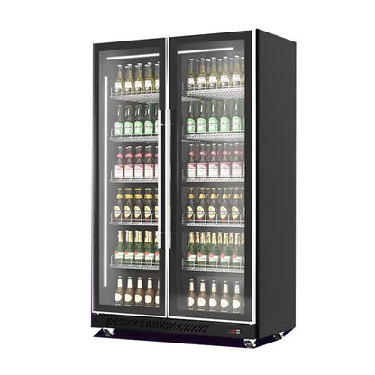 Commercial Upright Display Cooler Single to Four Door Glass Merchandiser