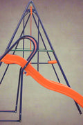 Colorful Kids Playground Set with Slide, Swings, and Air-Glider for Ages 3 to 8