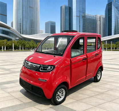 60V 4-Door Electric Mini Car 4-Seater Low-Speed Utility Vehicle EGC604