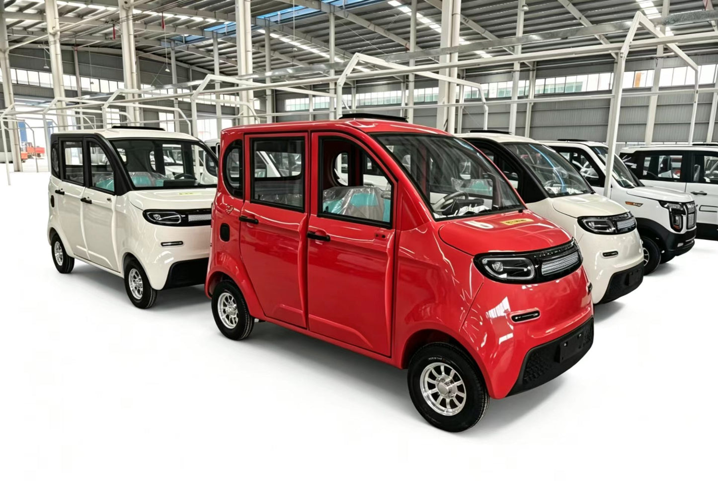 60V 4-Door Electric Mini Car 4-Seater Low-Speed Utility Vehicle EGC604