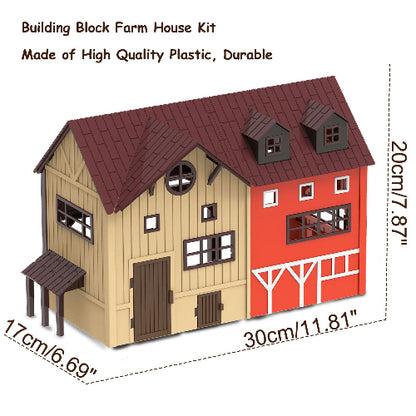 101-Piece Farm Building Set with Lights Sound & Button Battery EPT1077015