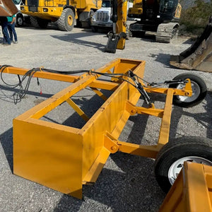 Industries America Land Scraper Grader Blade Attachment for Tractor, Skid Steer & Land Leveling F10
