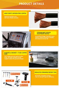 Auto Body Dent Repair Welding Machine F90ESS front view
F90ESS Spot Welder with 3800A output and accessories
Professional auto panel dent pulling machine with display
Tool selection options for F90ESS spot welder
Auto repair welding machine for body shops and garages