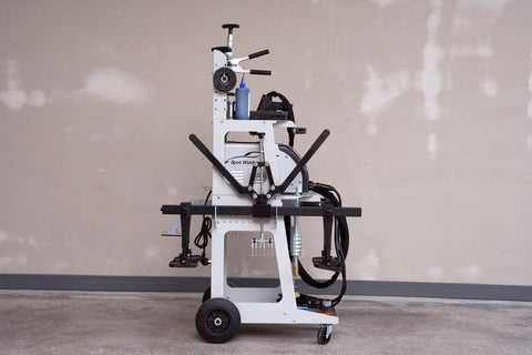 Auto Body Dent Repair Welding Machine F90ESS front view
F90ESS Spot Welder with 3800A output and accessories
Professional auto panel dent pulling machine with display
Tool selection options for F90ESS spot welder
Auto repair welding machine for body shops and garages