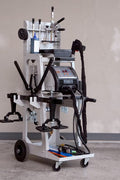 Auto Body Dent Repair Welding Machine F90ESS front view
F90ESS Spot Welder with 3800A output and accessories
Professional auto panel dent pulling machine with display
Tool selection options for F90ESS spot welder
Auto repair welding machine for body shops and garages