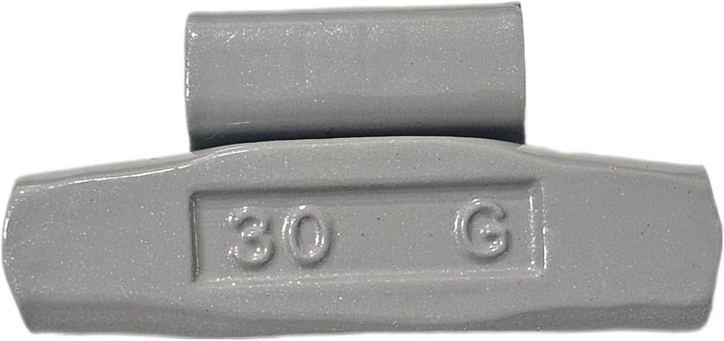 100pc Wheel Weights Set 0.25–1oz Clip-On Assorted Styles