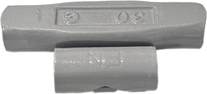 100pc Wheel Weights Set 0.25–1oz Clip-On Assorted Styles
