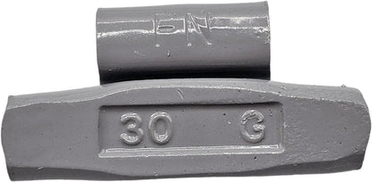 100pc Wheel Weights Set 0.25–1oz Clip-On Assorted Styles