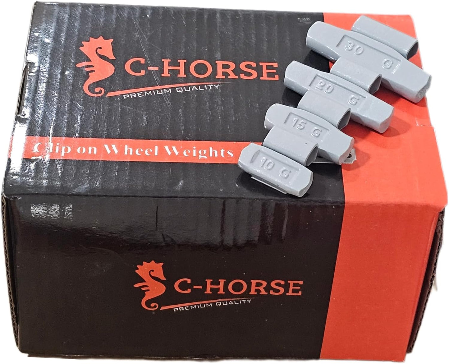 100pc Wheel Weights Set 0.25–1oz Clip-On Assorted Styles