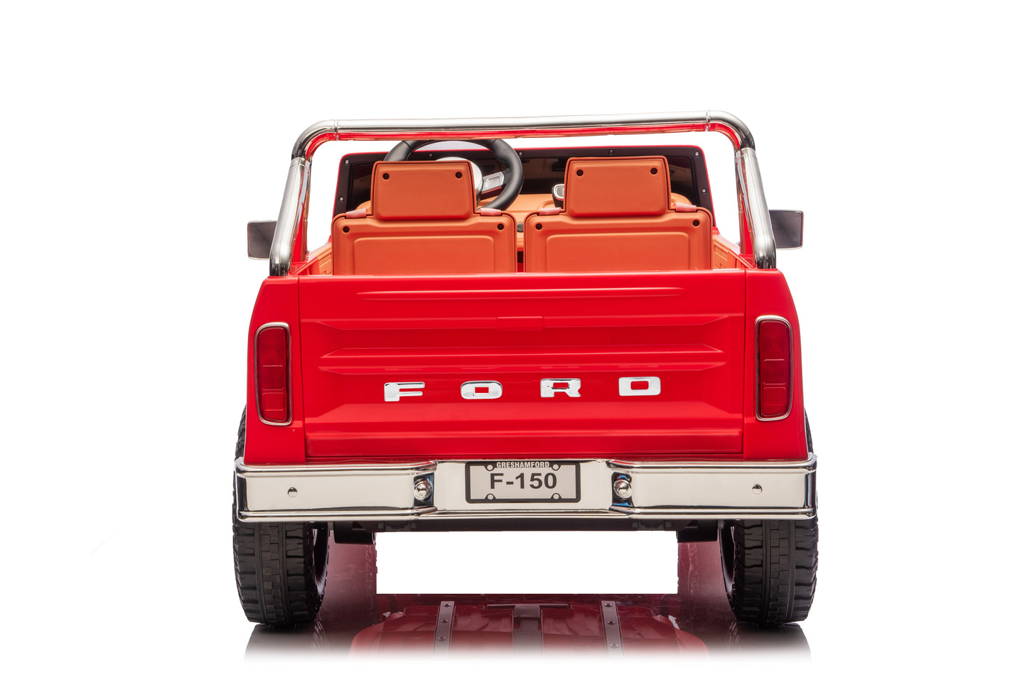 Licensed Ford F-150 24V Kids Ride-On Truck with Remote Control, Leather Seat, EVA Wheels & 150W Brushless Motor