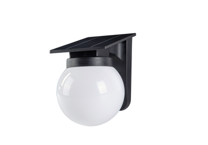 Solar Ball Wall Light 3 Color Temperature Outdoor LED Garden Light QYJG10