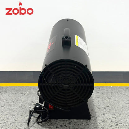 120,000–150,000 BTU Propane Forced Air Torpedo Heater with Hose, Regulator, CSA Approval, Tip-Over Protection & Continuous Spark Ignition ZBG150A