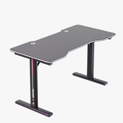 Compact Office Desk 31.5" × 23.6" Carbon Fiber MDF Workstation Table GD004