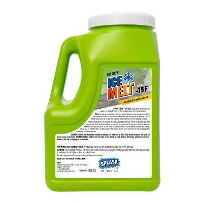 SPLASH Ice Melt Jugs – 12 lbs & 8 lbs Pet Safe