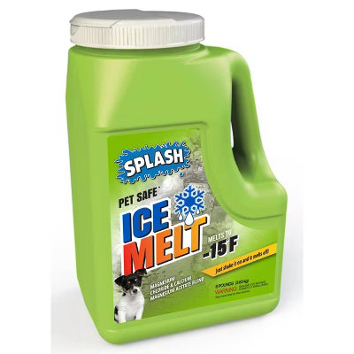 SPLASH Ice Melt Jugs – 12 lbs & 8 lbs Pet Safe