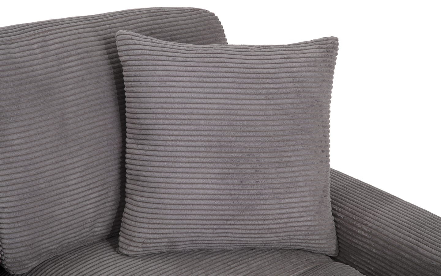 86" L-Shape Sectional Sofa with Reversible Ottoman & Pillows – Left/Right Chaise Couch Gray/Teal/Avocado BO958