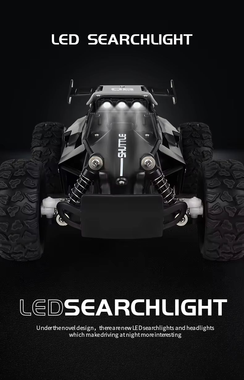 1:20 Scale 2.4G Diecast Stunt RC Car – 5 Channel Remote Control Car with LED Lights CPS320030