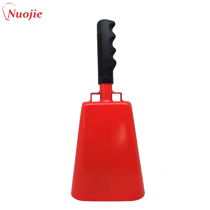 Livestock Animal Cowbells – Black Steel Herding Bells Set (3.5", 4.9", 10.1") for Farms, Ranching & Events