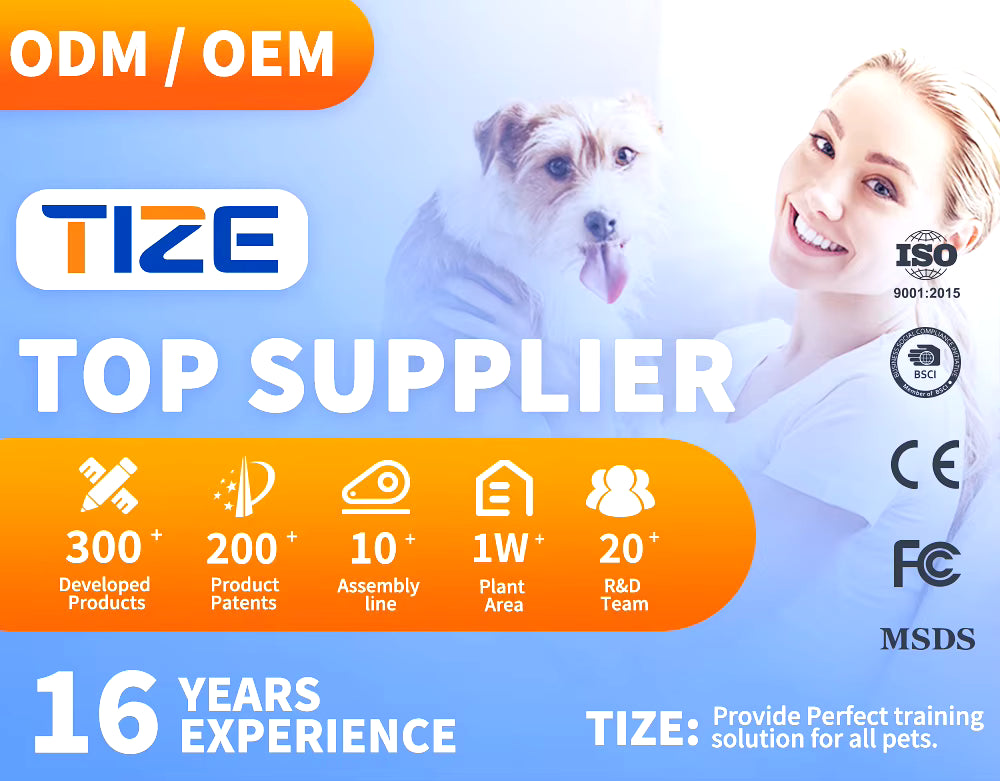 Automatic Dog Bark Collar – Adjustable Anti Bark Training Collar with Sound & Vibration | Battery Powered | TZPET681