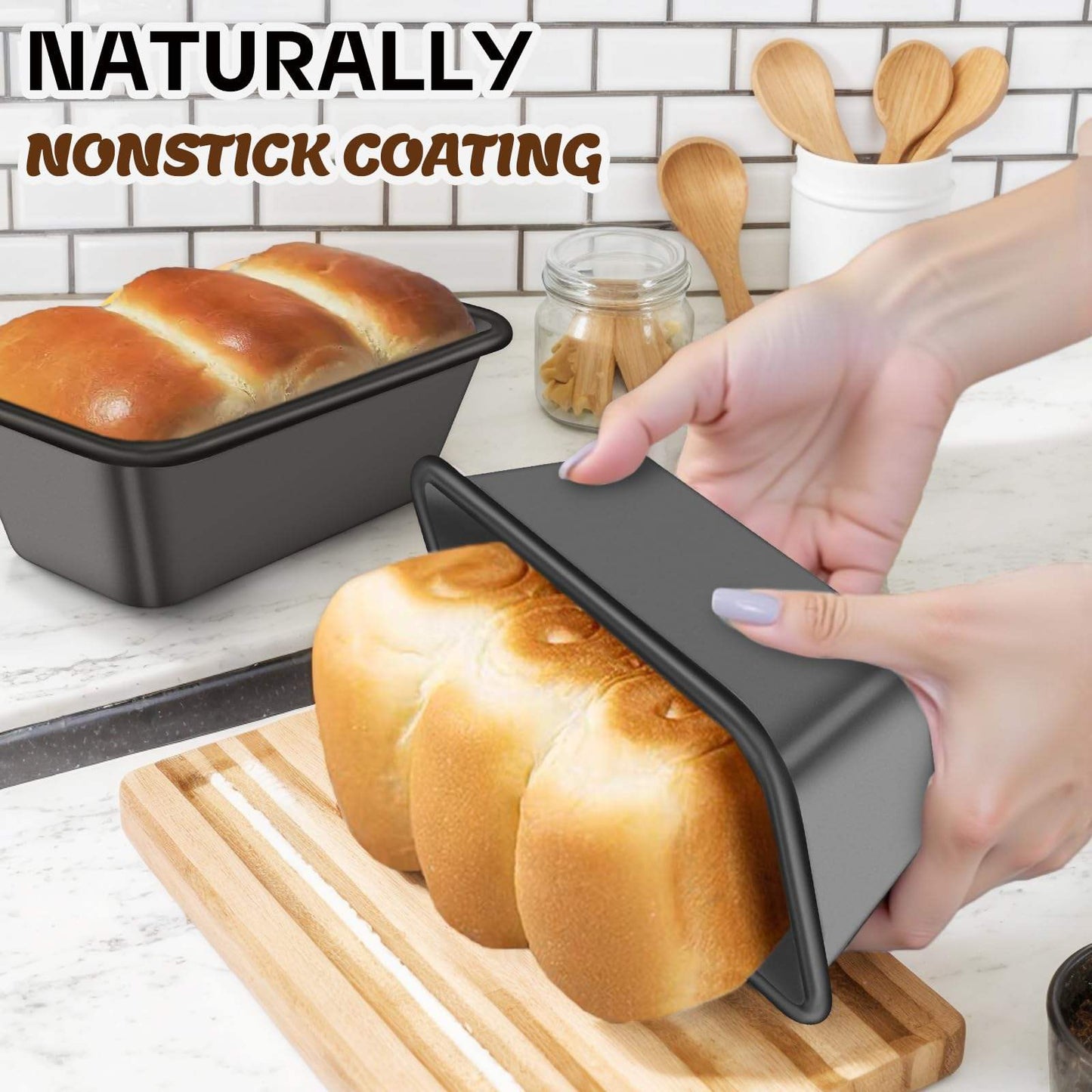 6-Piece Non-Stick Bakeware Set Carbon Steel Oven Baking Kit 220530