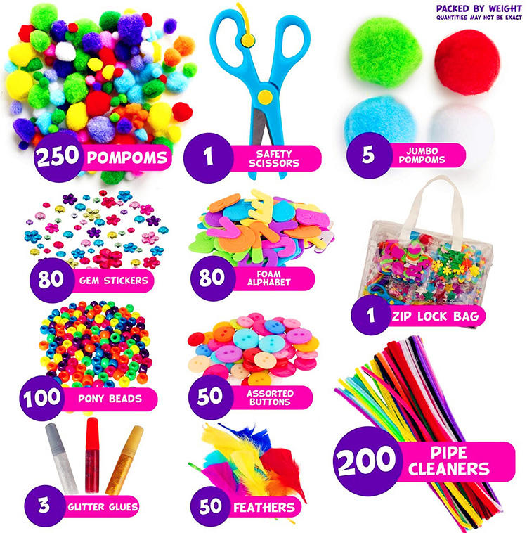 Creative Handmade DIY Slime Kit Kids Craft Stress Relief Toy Set HDSL19