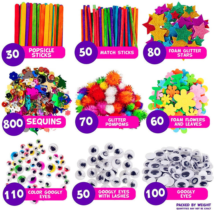 Creative Handmade DIY Slime Kit Kids Craft Stress Relief Toy Set HDSL19