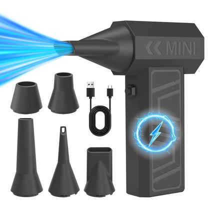 Mini Turbo Jet Fan 5-in-1 Suck & Blow Air Duster LGHO100
