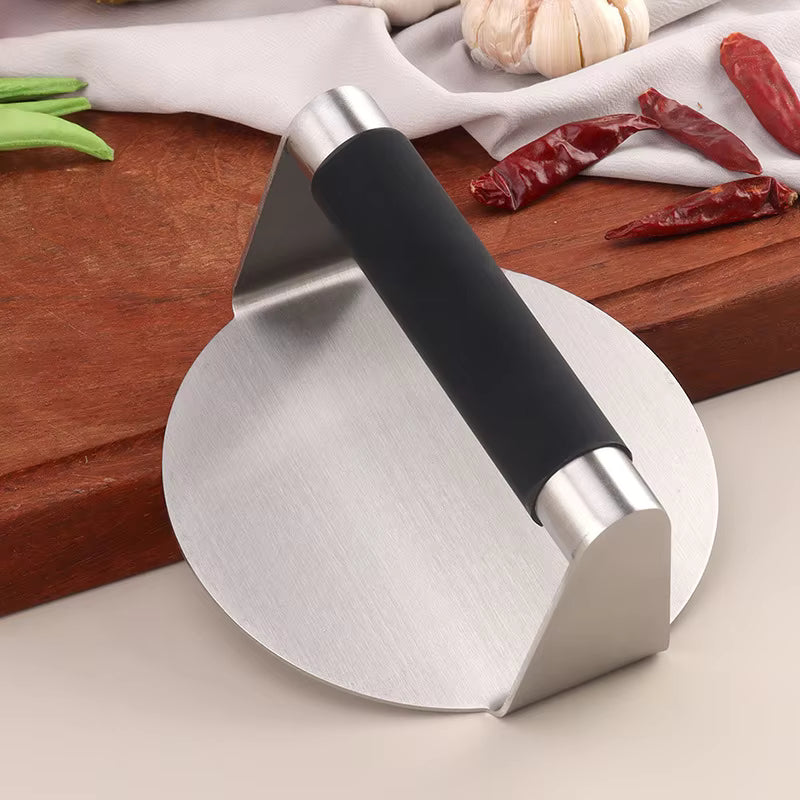 Stainless Steel Burger Press – Heavy Duty Hamburger Patty Maker Kitchen Tool SSMP5
