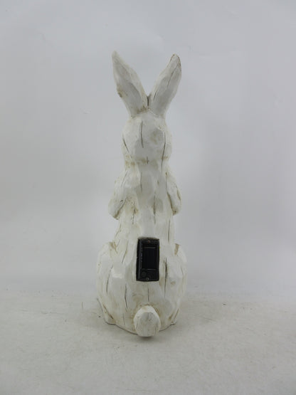 Solar Garden Statues with LED Lights Dog Frog Gnome Highland Cow Rabbit Cat Bear Collection KHSOLAR01