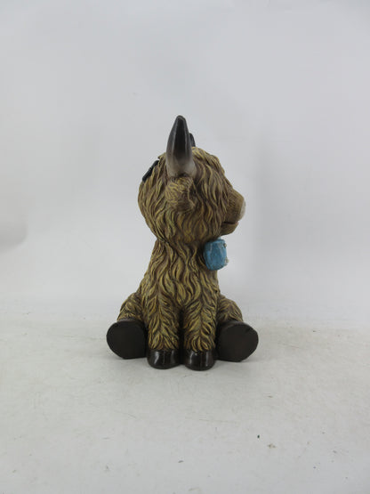 Solar Garden Statues with LED Lights Dog Frog Gnome Highland Cow Rabbit Cat Bear Collection KHSOLAR01