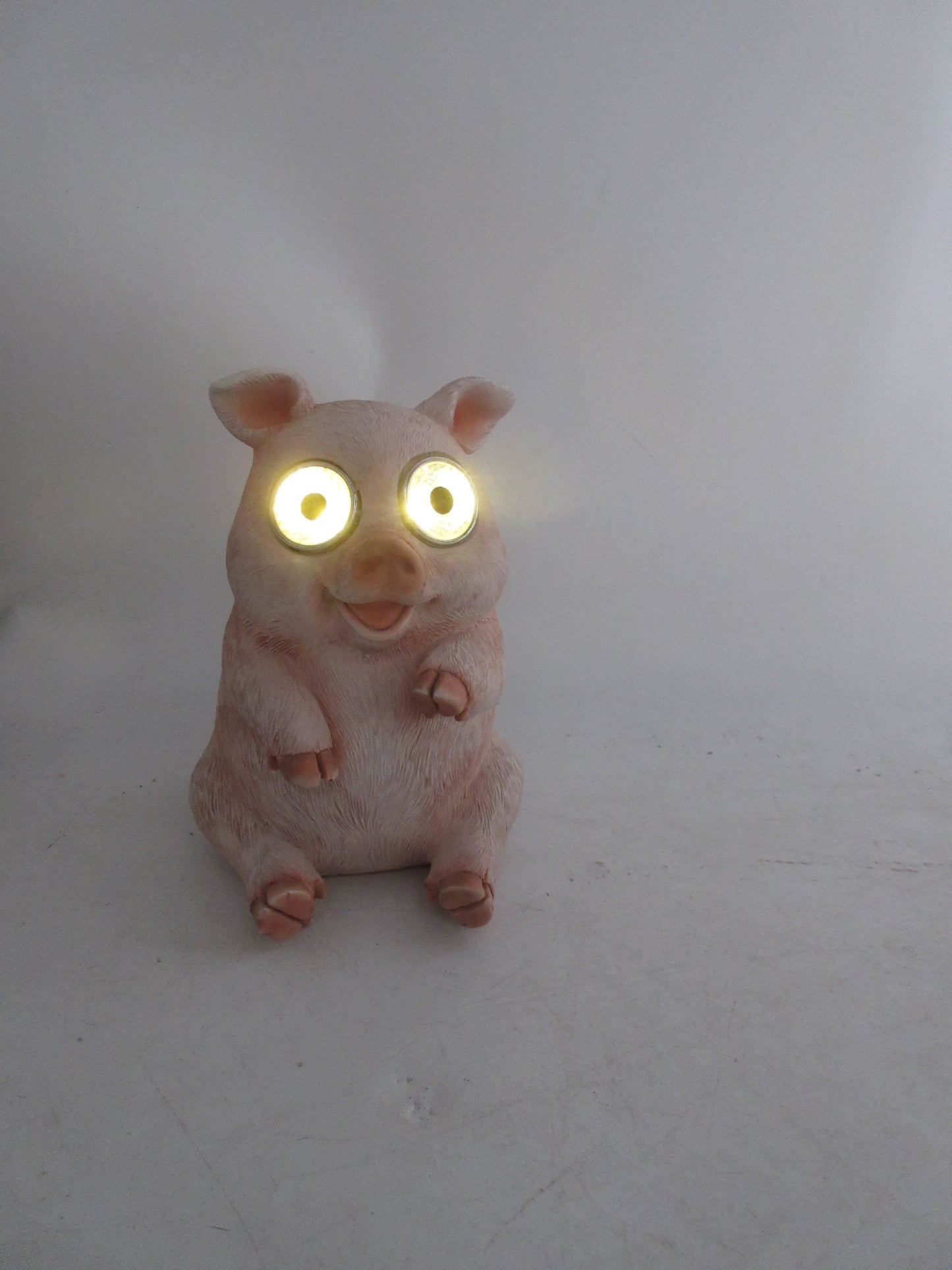 Solar Garden Statues with LED Lights Dog Frog Gnome Highland Cow Rabbit Cat Bear Collection KHSOLAR01