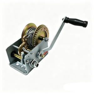 2000 LB Hand Winch Heavy Duty Manual Crank Trailer Boat Winch KC2000