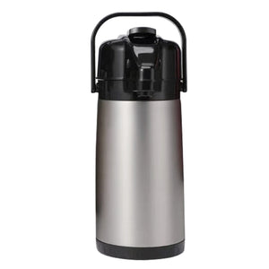 2.5L Stainless Steel Thermal Airpot Coffee Dispenser Pump Carafe Insulated Commercial Grade KFH003