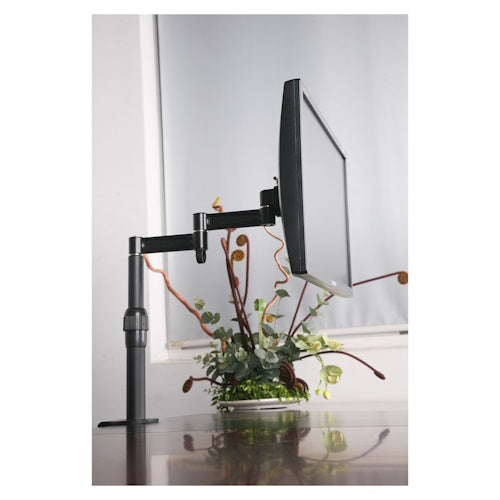 Single Arm Monitor Stand – Adjustable LCD LED Computer & TV Mount for 13–27" Screens LCD502S