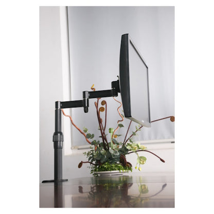 Single Arm Monitor Stand – Adjustable LCD LED Computer & TV Mount for 13–27" Screens LCD502S