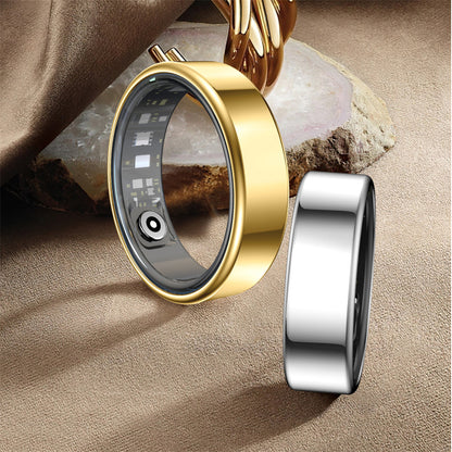 Smart Ring Compatible with Android & iOS IP68 Waterproof Fitness Tracker LGHOR99