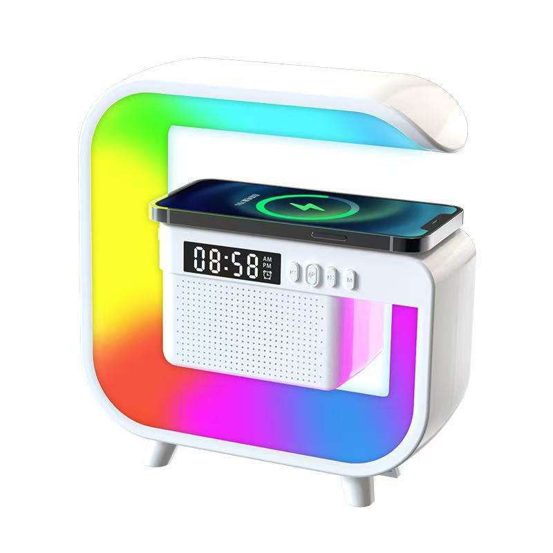 Multifunctional G3 Mini Bluetooth Speaker with LED Light & Wireless Charging LGMG3M