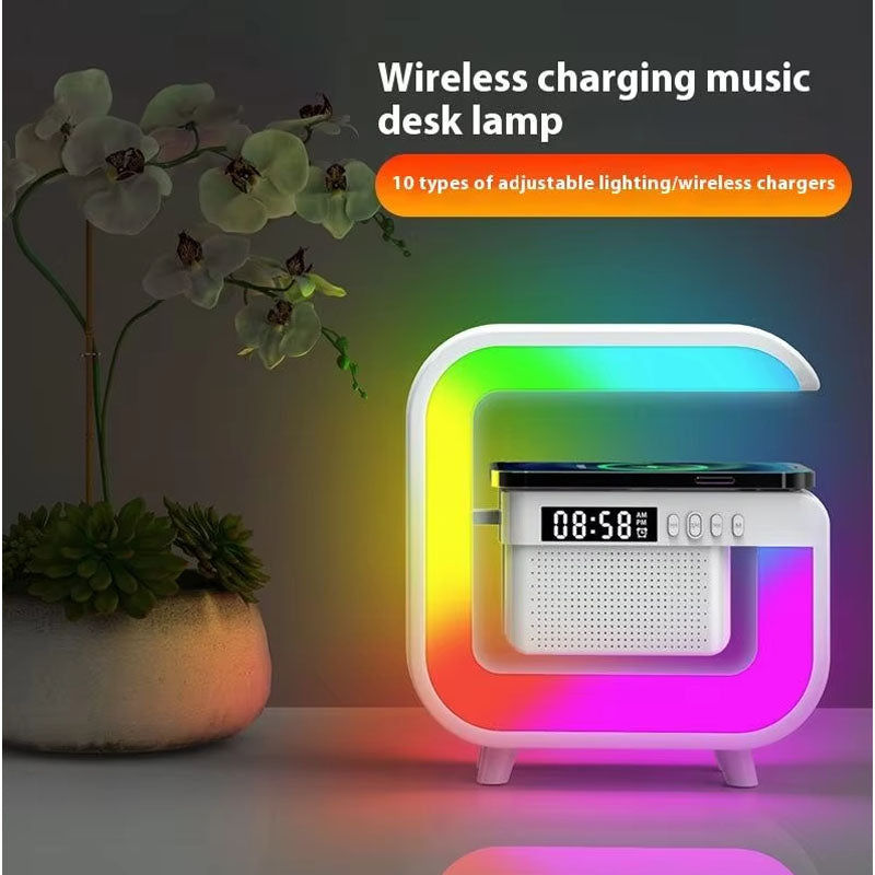 Multifunctional G3 Mini Bluetooth Speaker with LED Light & Wireless Charging LGMG3M