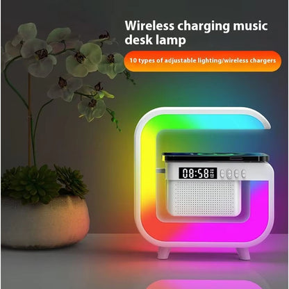 Multifunctional G3 Mini Bluetooth Speaker with LED Light & Wireless Charging LGMG3M