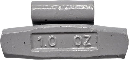 100pc Wheel Weights Set 0.25–1oz Clip-On Assorted Styles