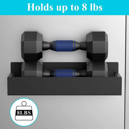 Magnetic Spice Rack Organizer Set 4PCS with Hooks Fridge Storage Shelf Metal Kitchen Organizer MRS2495