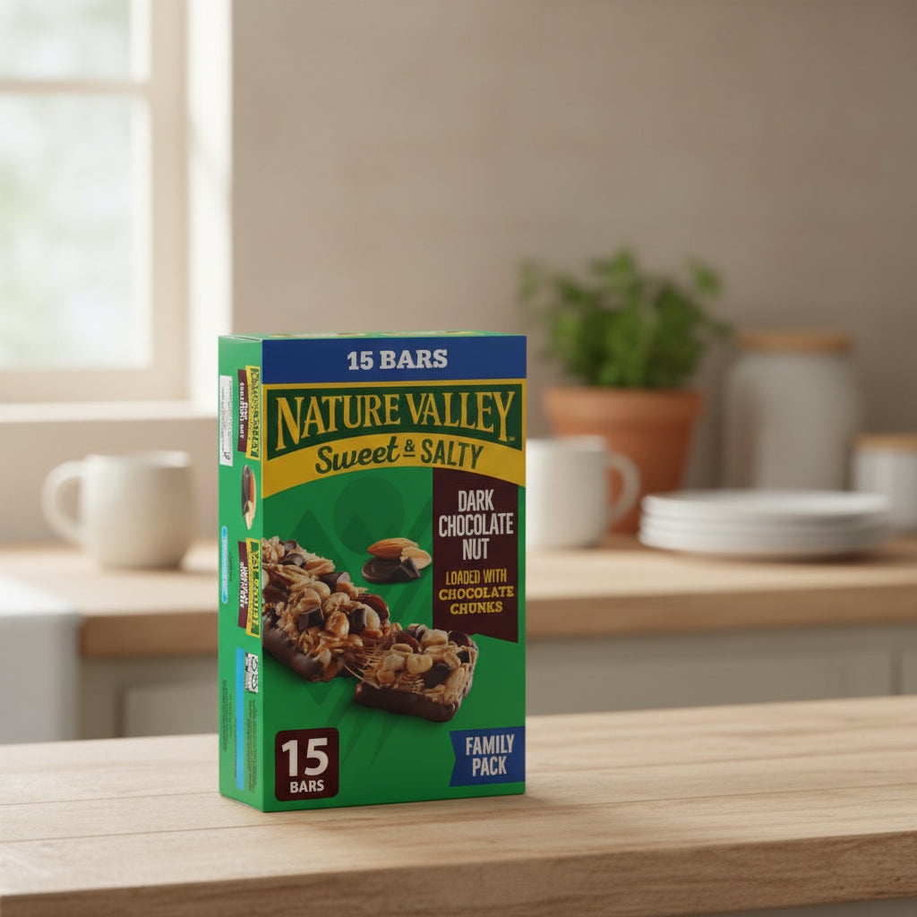 Nature Valley Sweet & Salty Dark Chocolate Nut Granola Bars 15 Count 525g