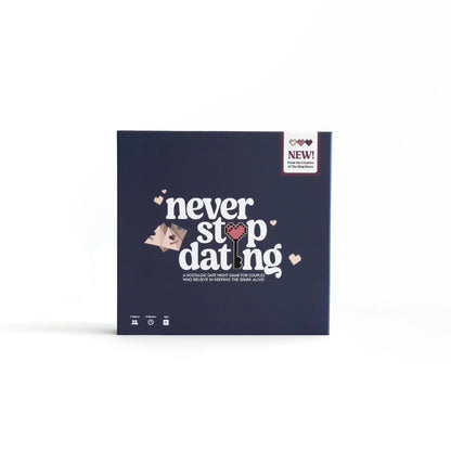 Never Stop Dating Couples Card Game – Romantic Date Night Activity Game for Couples & Relationship Building