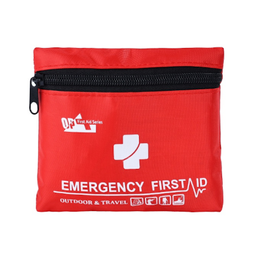 106-Piece First Aid Kit Emergency Medical Bag Compact Travel Safety Kit OP3005117