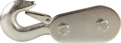 4,000 lb 1/4" Pulley Block with Hook for Rope, Cable, Lifting, Pulling, Garage, Farm & Shop Use PB4134