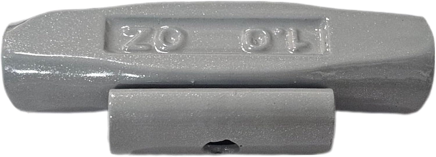 100pc Wheel Weights Set 0.25–1oz Clip-On Assorted Styles