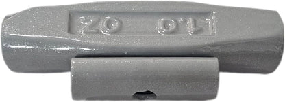 100pc Wheel Weights Set 0.25–1oz Clip-On Assorted Styles